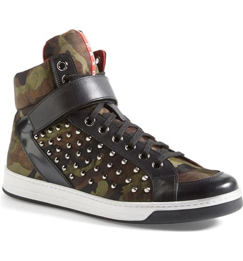 prada camo sneakers.